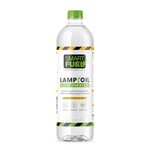 Citronella Torch Fuel - Clean Burning Formula for Tiki Torches (1 Quart)