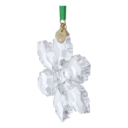 2026 Annual Edition Geometric Snowflake Crystal Ornament