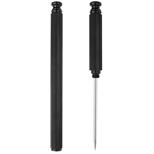 Black Ice Pick with Aluminium Handle & Steel Tip - Safe Kitchen & Bar Tool