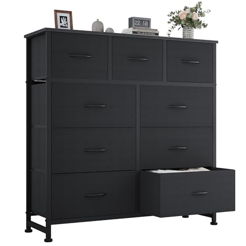 9 Drawer Dresser and Storage Tower for Bedroom Closet Organizer