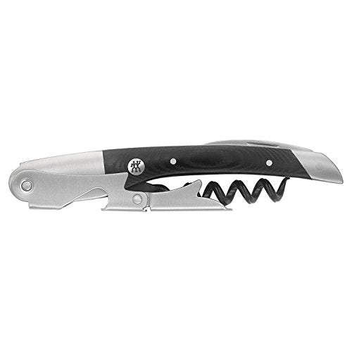 Zwilling Sommelier Waiter's Corkscrew Wine Opener with Foil Cutter