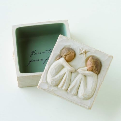 Friendship Keepsake Box with Hand-Painted Sculpted Figures