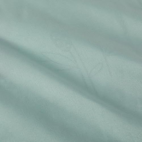 Kids Microfiber 5-Piece Bed-in-a-Bag Twin Bedding Set - Bluish Flowers