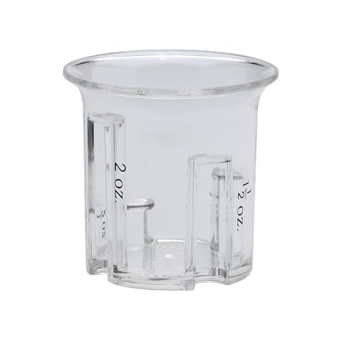 HIC Kitchen E-Z Step 4-Measure Bar Cocktail Jigger Set of 2 - 0.5 to 2 Ounces