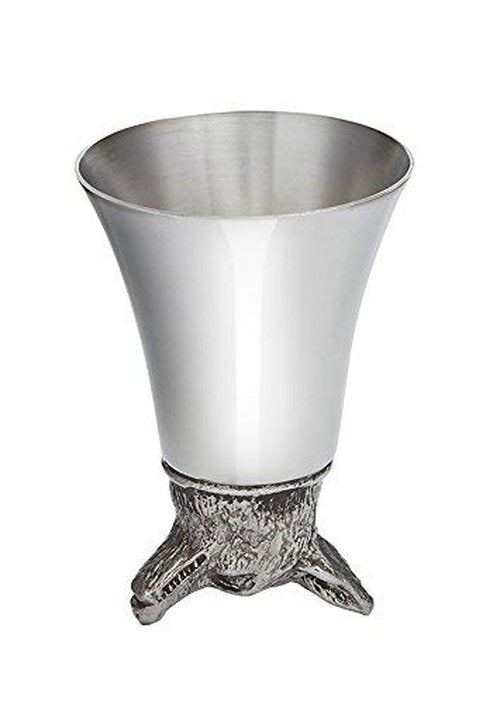 Wentworth Pewter - Fox Pewter Jigger, stirrup cup, measure, cup - Dia:80mm H:60mm /Pewter