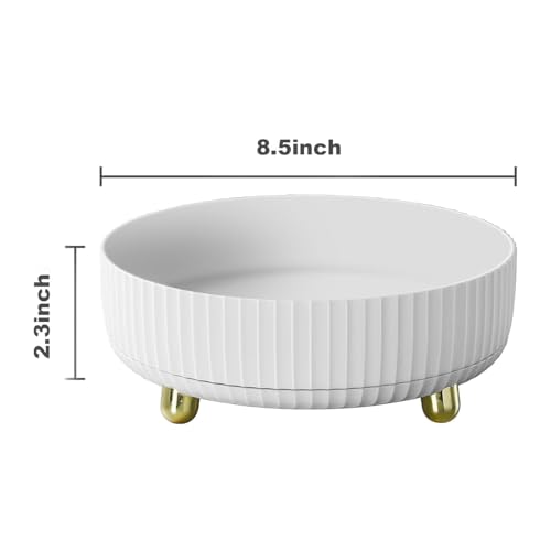 360 Degree Rotating Cosmetic Organizer - Lazy Susan Makeup Display Tray