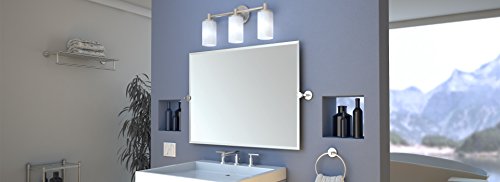 24 x 24 Inch Rectangle Bathroom Mirror, Wall Mounted Vanity Mirror