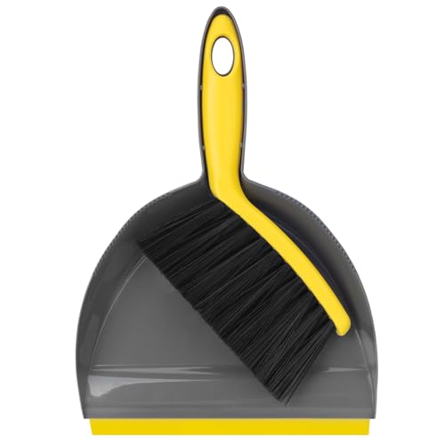 Mini Handheld Dustpan and Brush Set – Small Sweeper Combo for Desktop & Car