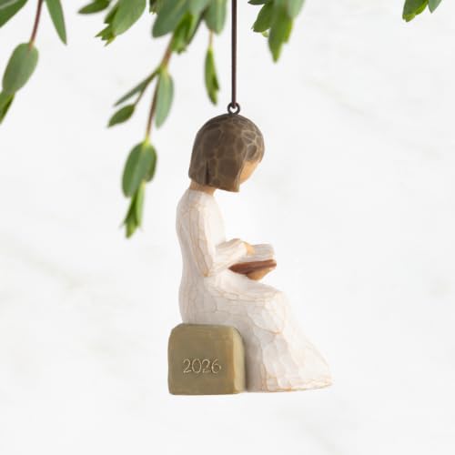 2026 Sculpted Hand-Painted Resin Ornament, Sentimental Keepsake Gift