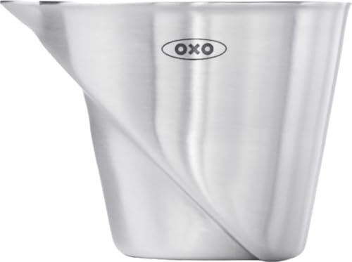 Stainless Steel Angled Measuring Jigger - 2 Oz Cocktail Bar Tool