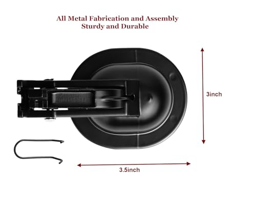 Universal Metal Recliner Release Pull Handle Replacement Part 3" x 3.5"