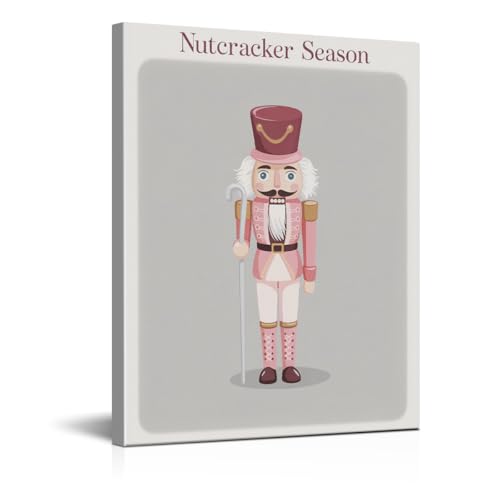 HQFRDNF Christmas 22 Nutcracker Wall Art - Festive Holiday Decor 8x10"