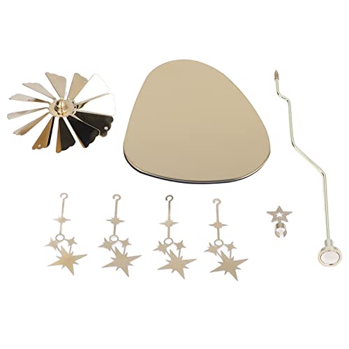 Rotating Star Candle Carousel - Stainless Steel Rotary Candle Holder