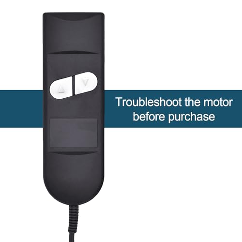 2-Button 5-Pin Power Recliner & Lift Chair Remote Control (90° Plug)