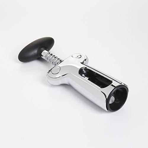 OXO Steel Winged Corkscrew - Easy-to-Use Wine Bottle Opener with Soft Knob
