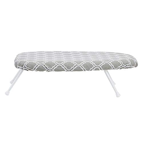 Amazon Basics Portable Tabletop Ironing Board with Folding Legs