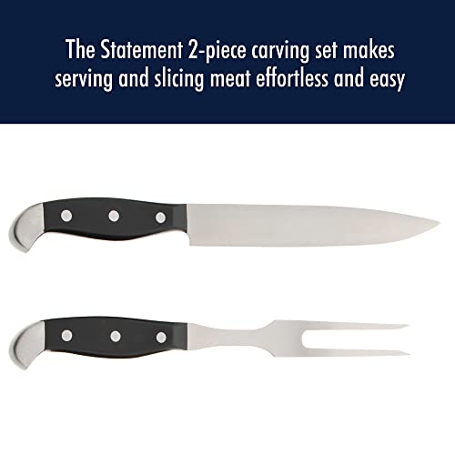 Henckels Statement 8-inch Carving Knife & Fork Set - German Engineered
