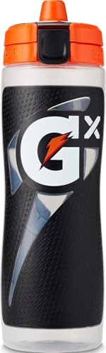 Gatorade Gx Refillable Squeeze Bottle Black 30oz