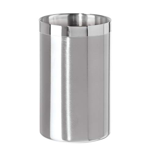 Stainless Steel Double Wall Wine Cooler - Insulated Tabletop Chiller