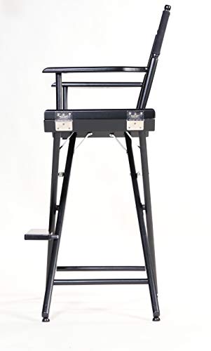 30-Inch Professional Director's Chair, Foldable Bar-Height Chair