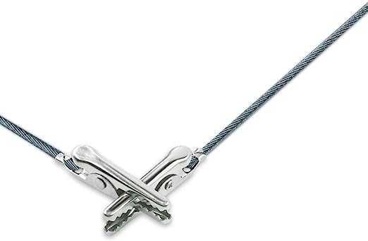 50 Pcs 6-Inch Metal Alligator Clips - Long Tail Photo Clamps for DIY Crafts
