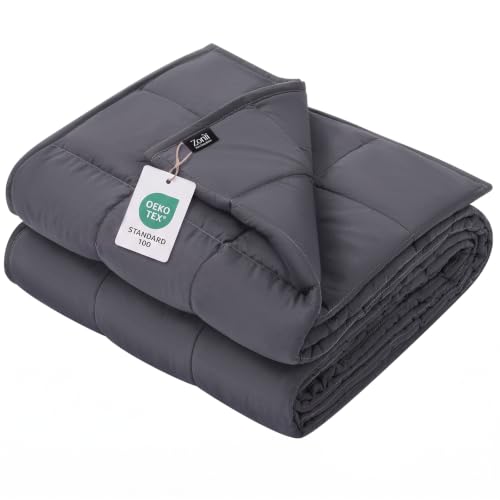 20lb Weighted Blanket for Adults - 60x80 Inch Cooling Queen Size