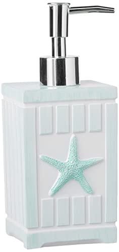 4-Piece Beach Shells Bathroom Accessory Set - Resin Bath Décor