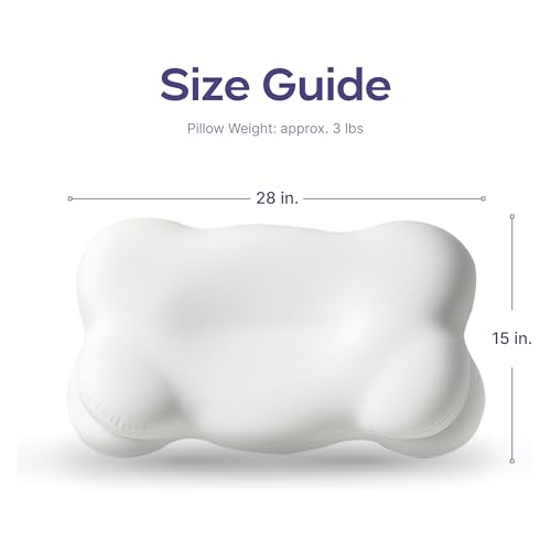 Mellow CloudAlign Memory Foam Neck & Shoulder Support Pillow - Standard (Pack of 1)