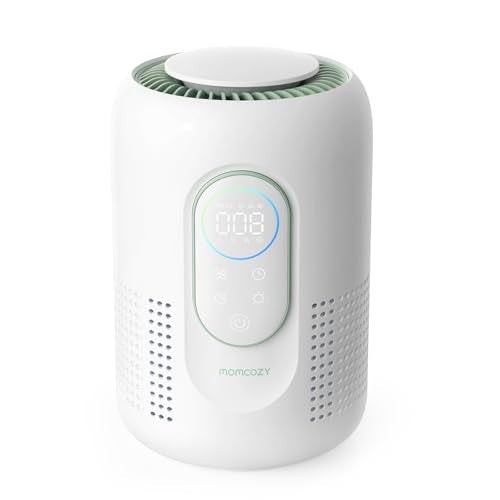 True HEPA Air Purifier for Bedroom with PM2.5 Monitor and Night Light