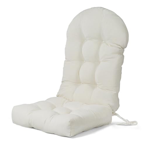 Non-Slip Rocking Chair Cushion 44x19-Inch Soft Chenille Pad