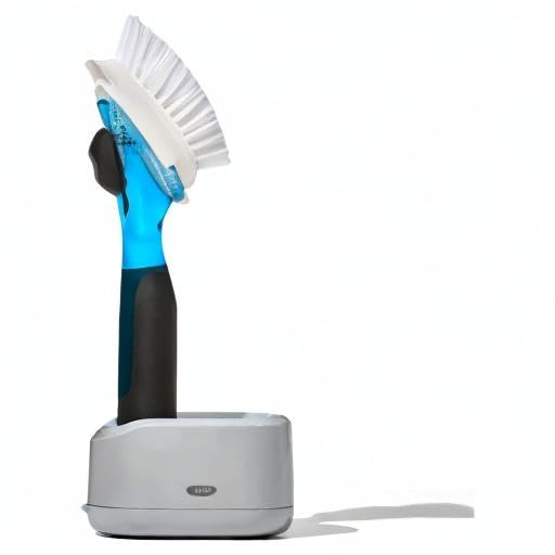OXO New Good Grips Soap Dispensing Dish Brush Storage Set