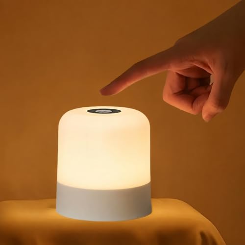 Portable Baby Night Light - Rechargeable Dimmable Touch Nursery Lamp