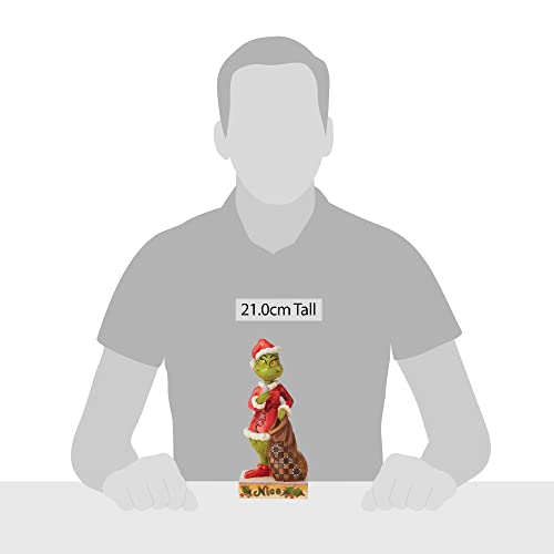 Enesco Jim Shore Grinch Naughty and Nice Figurine, 8.27-Inch
