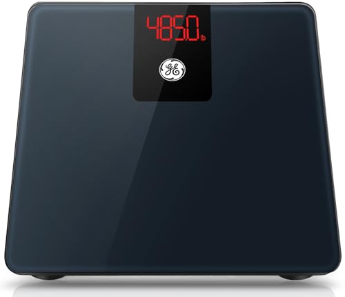 Digital Body Weight Scale, 500lb Capacity with Bluetooth App, Black