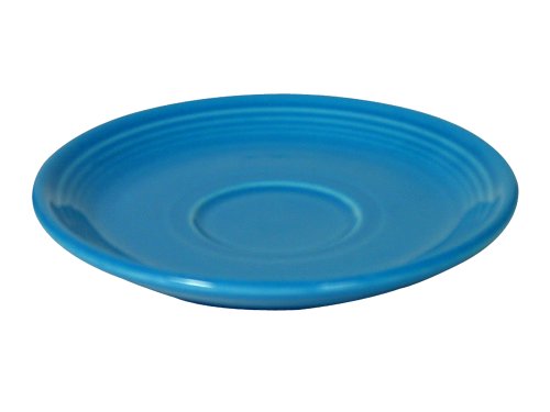 Fiesta Peacock 5-7/8-Inch Ceramic Saucer | Microwave & Dishwasher Safe
