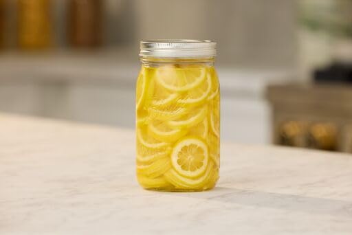 Clear Glass Regular Mouth Mason Jars with Lids & Bands - 32 oz (2 Pack)