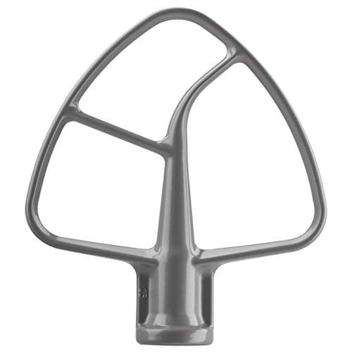 KitchenAid Flat Beater Accessory for 4.5-5 Qt Tilt Head Stand Mixers, Subtle Silver