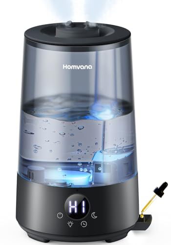 Cool Mist Humidifier & Essential Oil Diffuser 3.6L Black