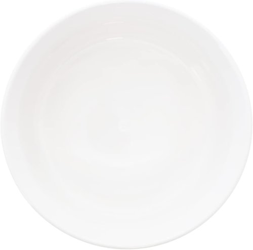 CorningWare Round French White Casserole Dish - 1.5qt with Fluted Glass Lid | Elegant Kitchen Essential