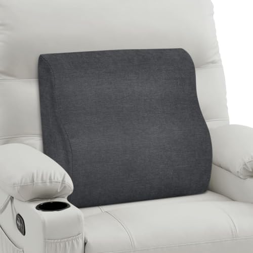 Dual Layer Lumbar Support Pillow for Recliner - Gel Memory Foam
