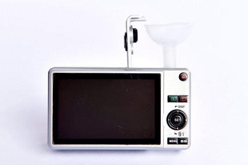 Binocktails 5 oz Camera Flask - Realistic Disguised Drinking Flask with Funnel & Strap