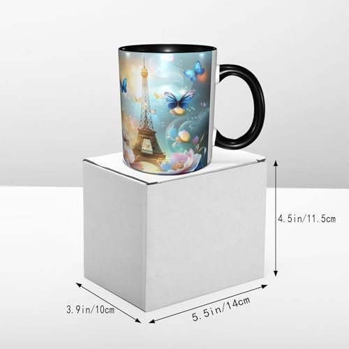 Ceramic 11oz Funny Coffee Mug for Women - Novelty Tea Cup Gift for Office & Home
