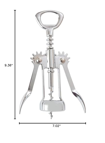Mnixy Single Lever Bottle Opener Corkscrew with Crown Top - Kitchen Barware