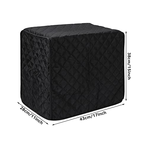 Quilted Bread Maker Dust Cover - 17x11x15 Inch Appliance Protector