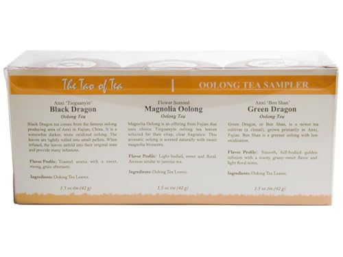 The Tao of Tea Oolong Tea Sampler, 3-Count Box