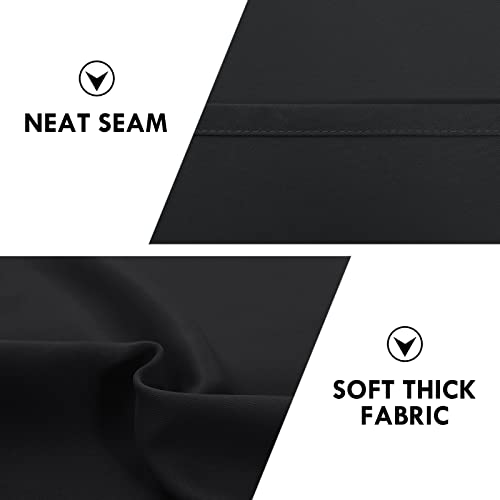 Blackout Curtains 42x63 Inch, 2 Panels, Thermal Insulated & Light Blocking