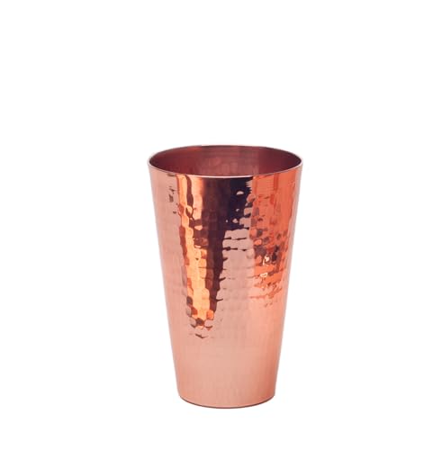 25 oz Hand Hammered Pure Copper Drinking Cup - Artisanal Tumbler