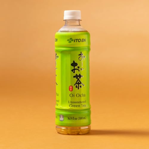 Unsweetened Japanese Green Tea - Ready-to-Drink 16.9 oz (Pack of 12)