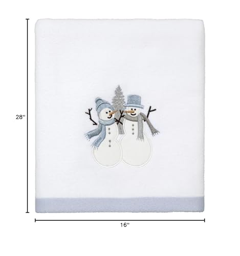 Avanti Frosty Friends 2-Pc Hand Towel Set – 16 x 28" Cotton Towels