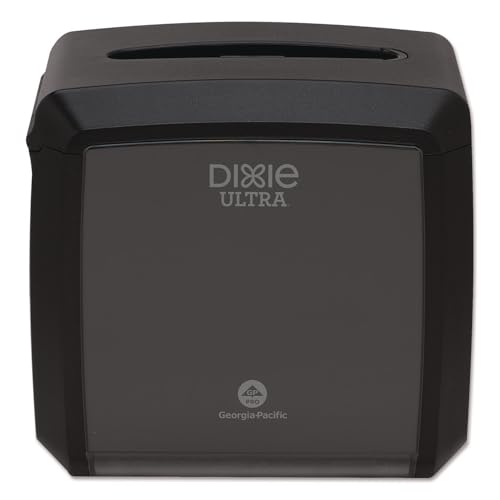 Tabletop Interfold Napkin Dispenser, Black, Holds 275 Napkins